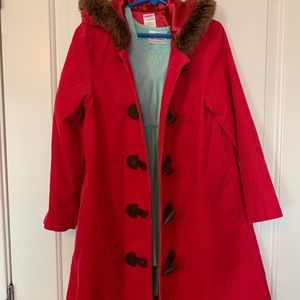 Gymboree Red Duffel Coat